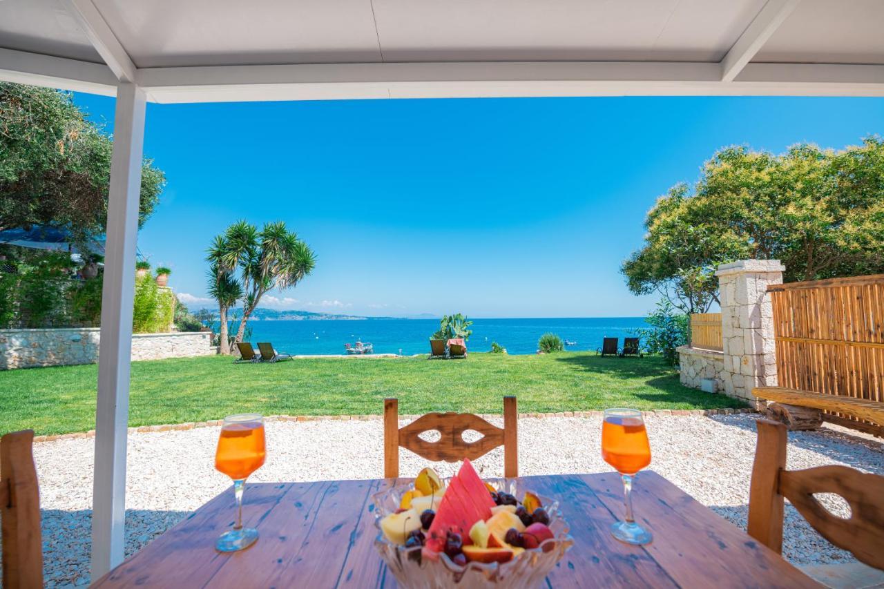 The Beach House Kaminaki Nisaki (Corfu) Exterior foto
